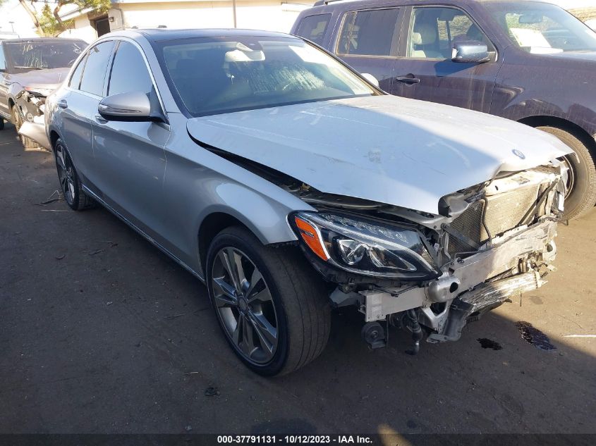 2015 MERCEDES-BENZ C 300 SPORT 4MATIC/LUXURY 4MATIC/4MATIC - 55SWF4KB0FU000765