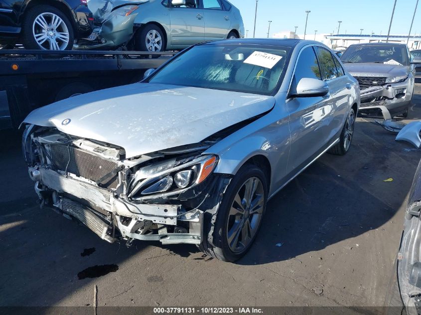 2015 MERCEDES-BENZ C 300 SPORT 4MATIC/LUXURY 4MATIC/4MATIC - 55SWF4KB0FU000765