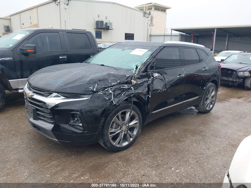 VIN 3GNKBFRS1KS575169 2019 CHEVROLET BLAZER PREMIER