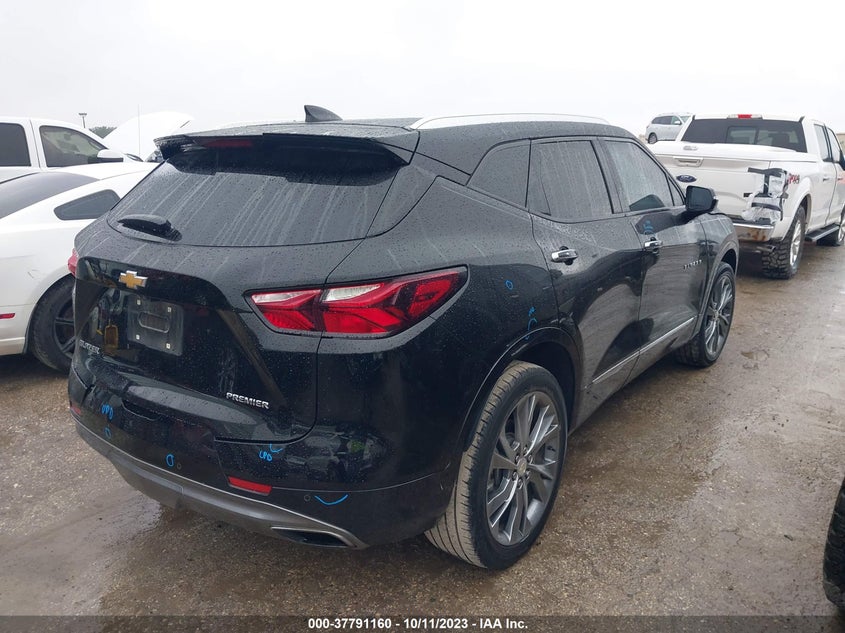 VIN 3GNKBFRS1KS575169 2019 CHEVROLET BLAZER PREMIER