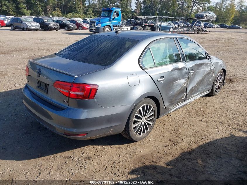 2015 VOLKSWAGEN JETTA SEDAN 1.8T SPORT - 3VWD17AJ5FM403408