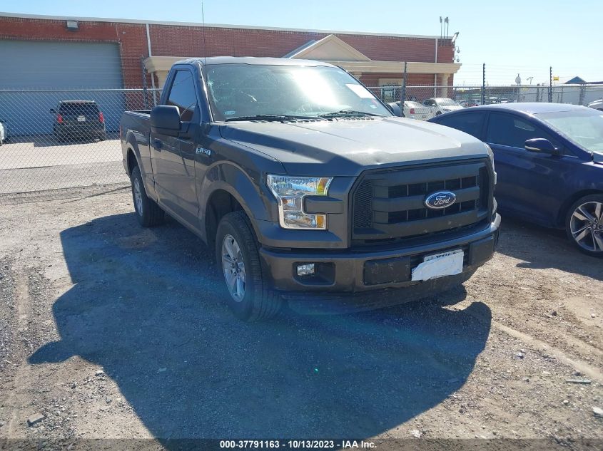 2017 FORD F-150 XL/XLT - 1FTMF1C89HKC71694