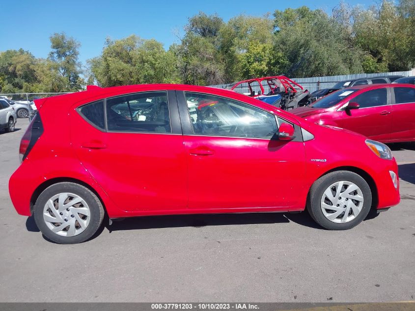 2015 TOYOTA PRIUS C ONE/TWO/THREE/FOUR - JTDKDTB32F1582823