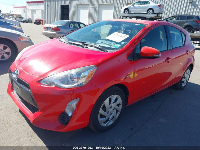2015 TOYOTA PRIUS C ONE/TWO/THREE/FOUR - JTDKDTB32F1582823