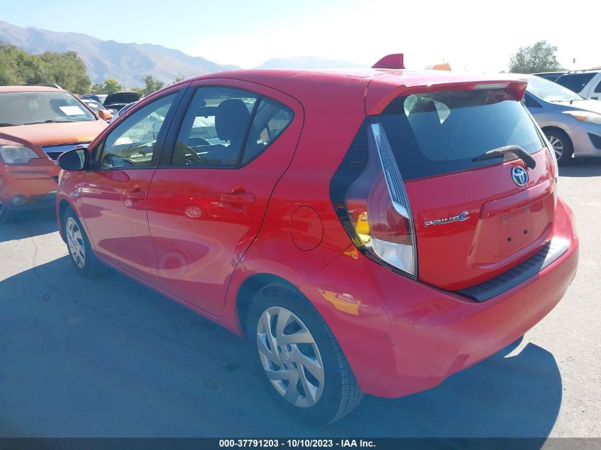 2015 TOYOTA PRIUS C ONE/TWO/THREE/FOUR - JTDKDTB32F1582823