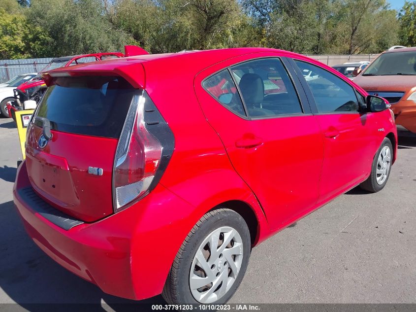 2015 TOYOTA PRIUS C ONE/TWO/THREE/FOUR - JTDKDTB32F1582823