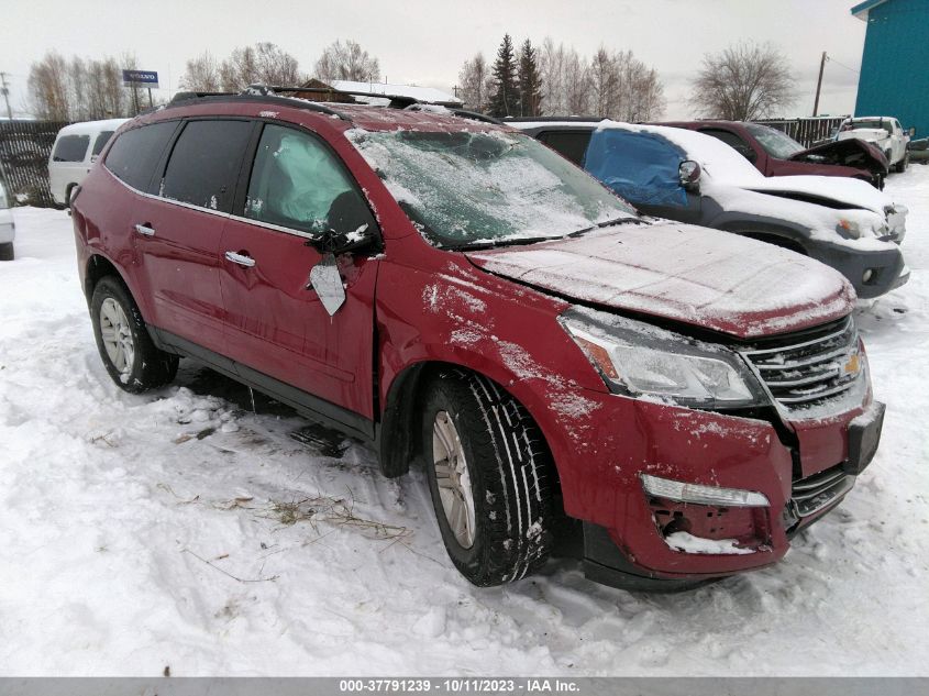 2013 CHEVROLET TRAVERSE LT - 1GNKVGKD4DJ205640