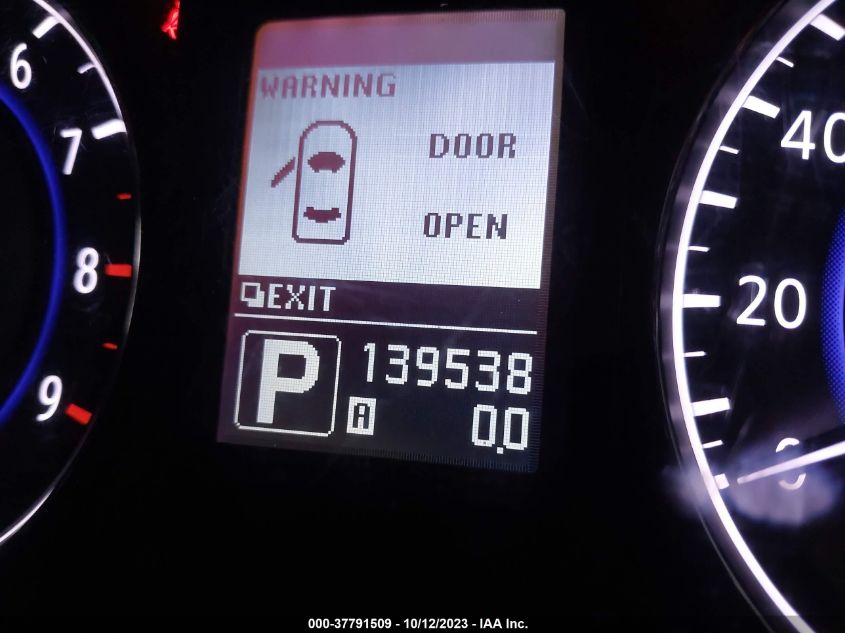 2013 INFINITI G37X JN1CV6EL9DM982665