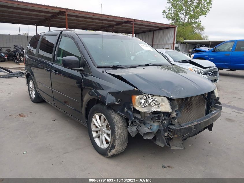 2014 DODGE GRAND CARAVAN SXT - 2C4RDGCG4ER365503