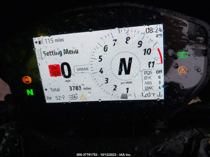 2022 DUCATI MONSTER - ZDMMAMDT8NB004758