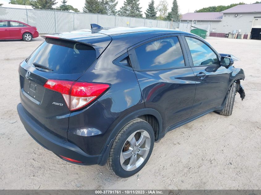 2017 HONDA HR-V EX - 3CZRU6H57HG702042
