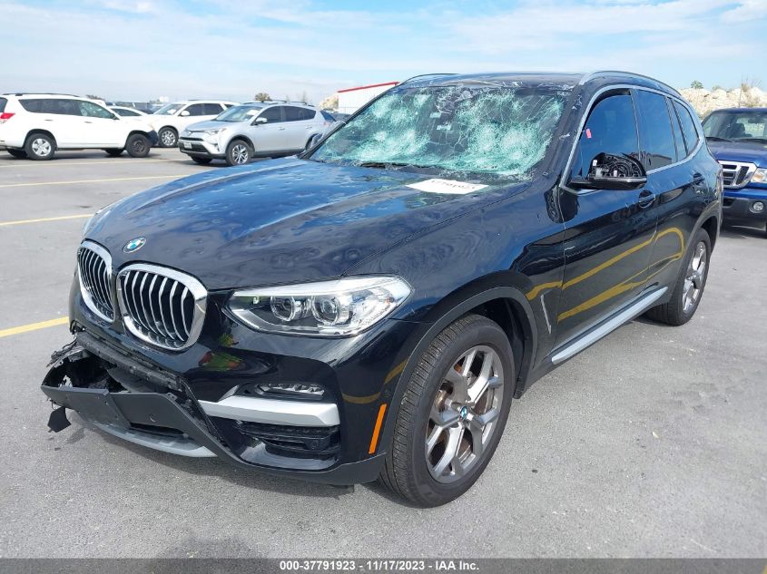 5UXTY5C00M9G99793 2021 BMW X3, photo no. 2