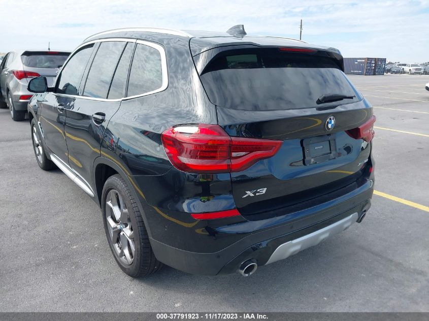 5UXTY5C00M9G99793 2021 BMW X3, photo no. 3