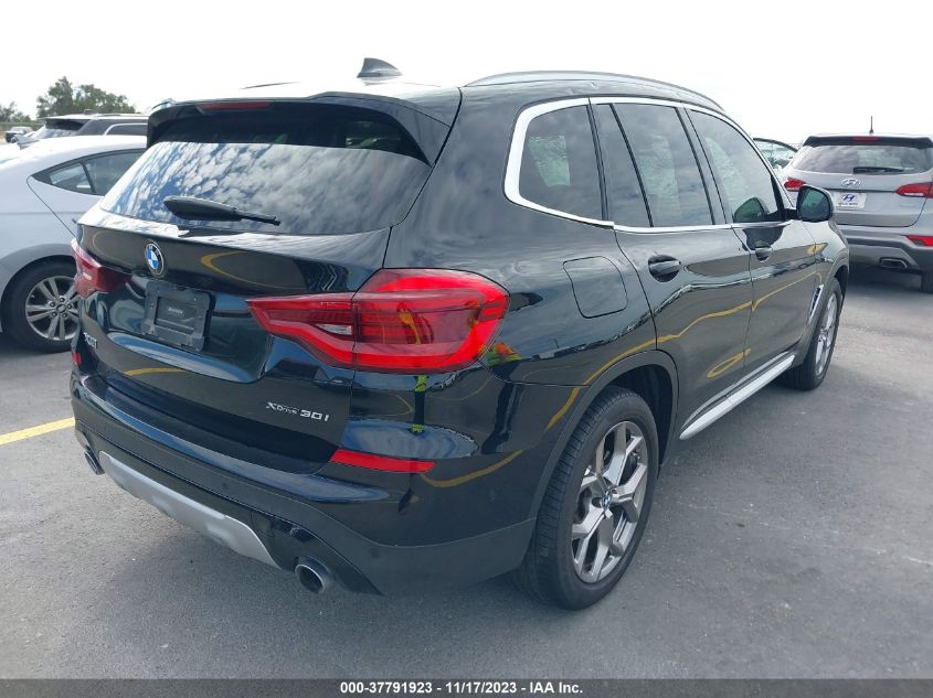 5UXTY5C00M9G99793 2021 BMW X3, photo no. 4