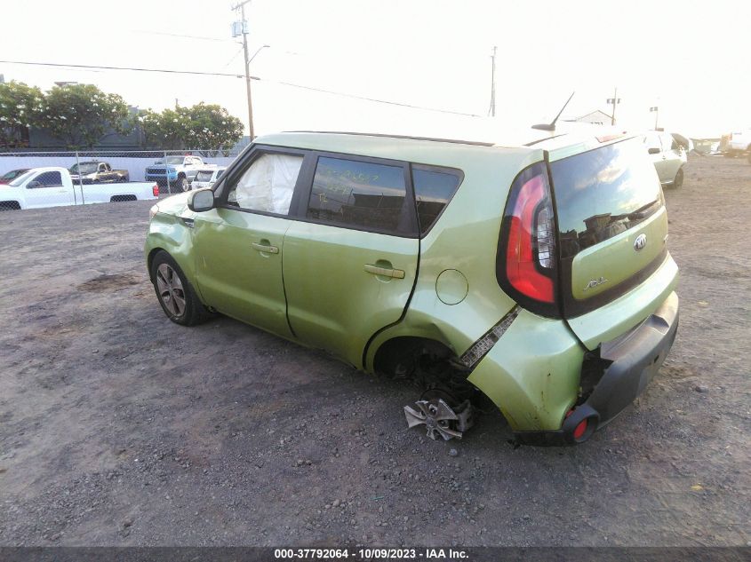 2015 KIA SOUL + - KNDJP3A57F7791641
