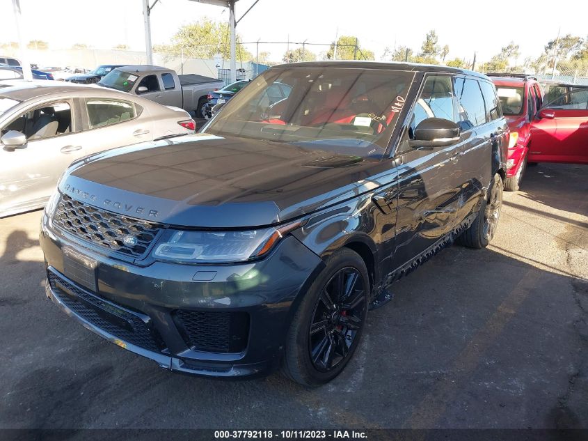 VIN SALWS2RU6MA749156 2021 LAND ROVER RANGE ROVER SPORT HST