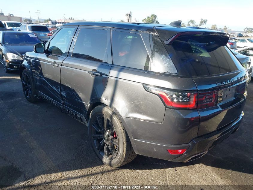 VIN SALWS2RU6MA749156 2021 LAND ROVER RANGE ROVER SPORT HST