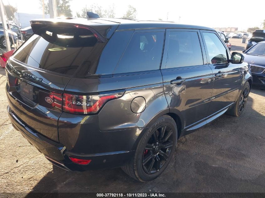 VIN SALWS2RU6MA749156 2021 LAND ROVER RANGE ROVER SPORT HST