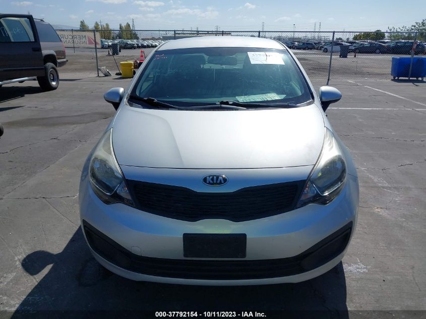2014 KIA RIO LX - KNADM4A3XE6413793