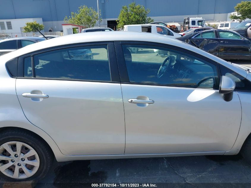 2014 KIA RIO LX - KNADM4A3XE6413793