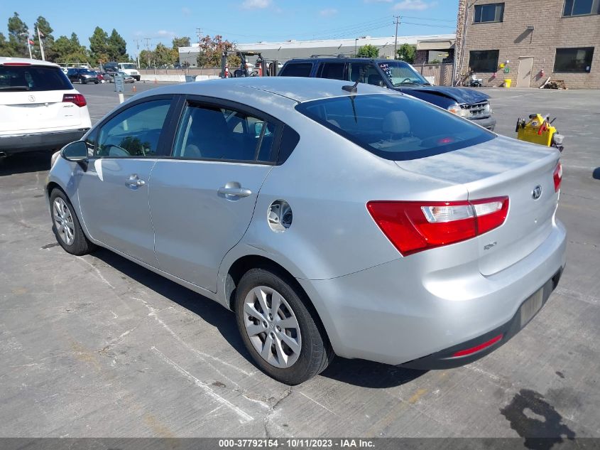 2014 KIA RIO LX - KNADM4A3XE6413793