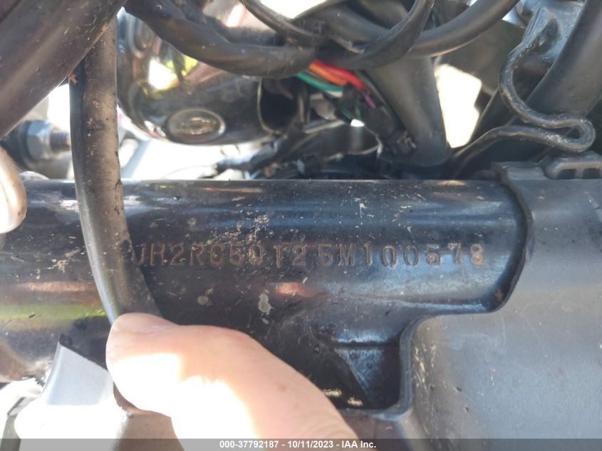 2005 HONDA VT750 C JH2RC50125M100578