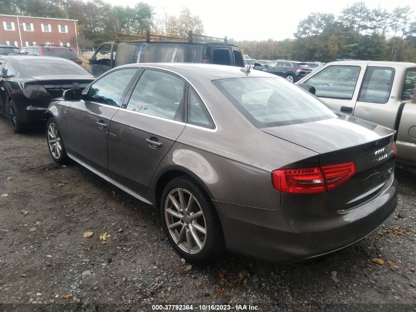 2014 AUDI A4 2.0T PREMIUM WAUFFAFL3EN011355