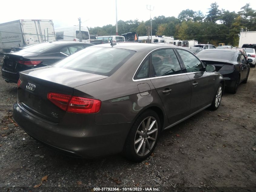2014 AUDI A4 2.0T PREMIUM WAUFFAFL3EN011355