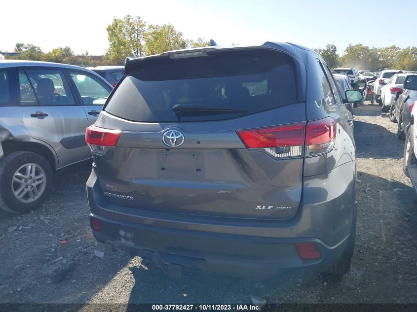 2017 TOYOTA HIGHLANDER XLE/SE - 5TDJZRFH0HS457976