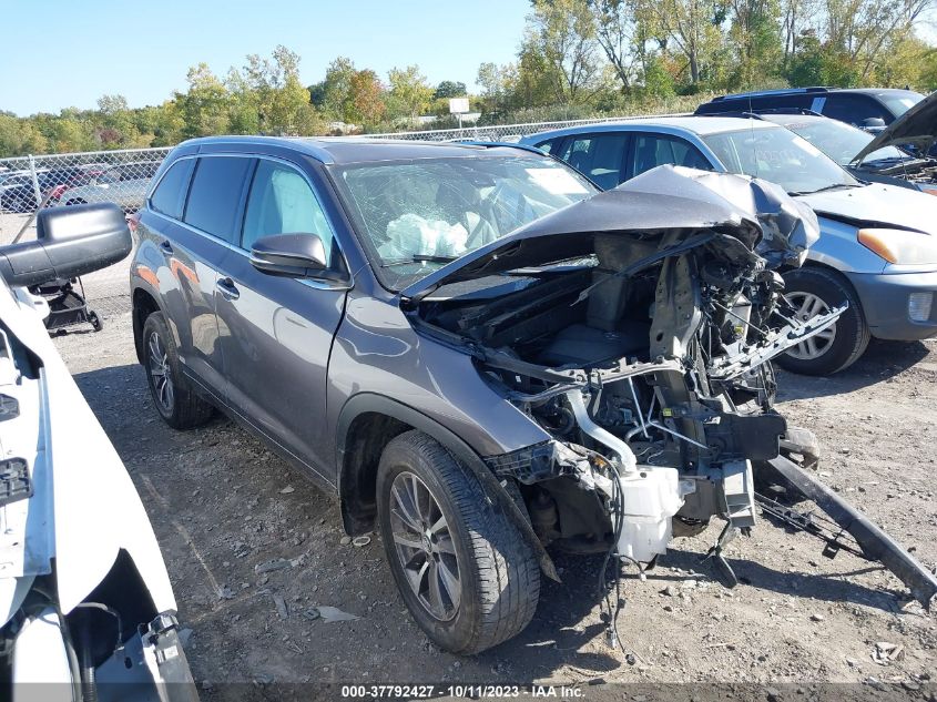 2017 TOYOTA HIGHLANDER XLE/SE - 5TDJZRFH0HS457976