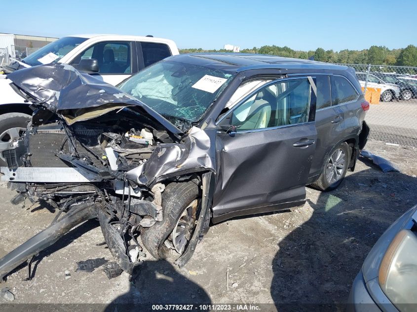 2017 TOYOTA HIGHLANDER XLE/SE - 5TDJZRFH0HS457976