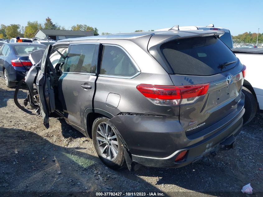 2017 TOYOTA HIGHLANDER XLE/SE - 5TDJZRFH0HS457976