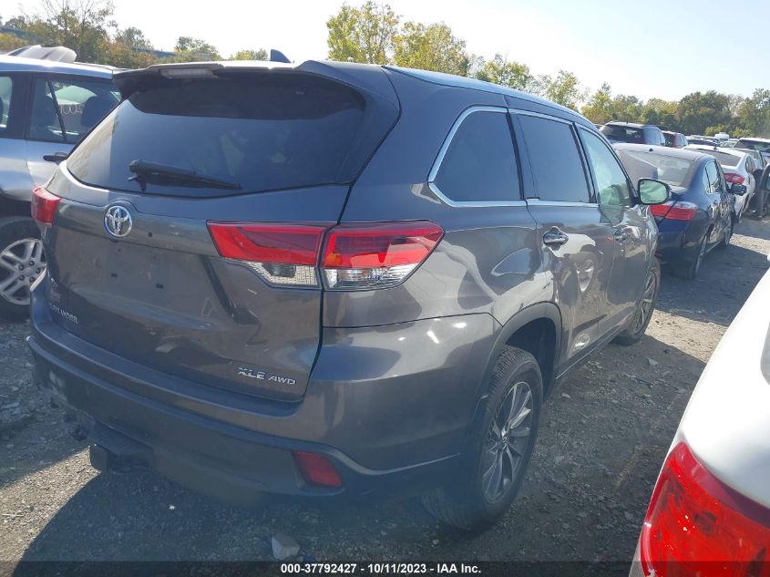 2017 TOYOTA HIGHLANDER XLE/SE - 5TDJZRFH0HS457976