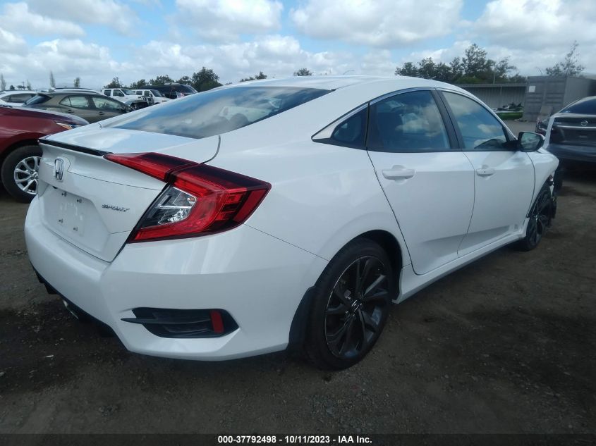 2HGFC2F89KH592430 Honda Civic Sedan SPORT 4