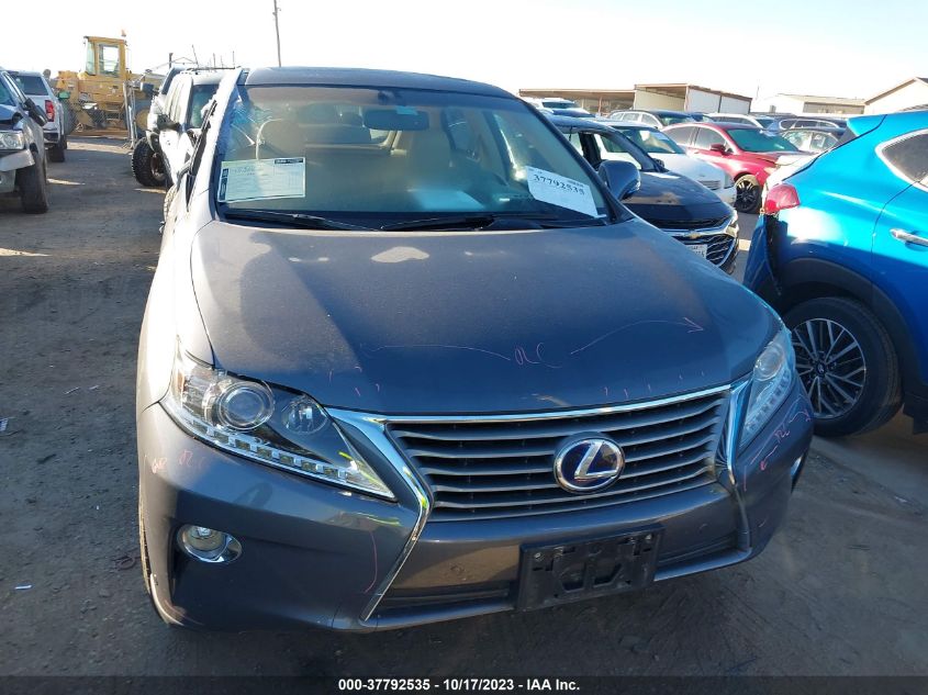 2013 LEXUS RX 450H JTJZB1BA7D2409116