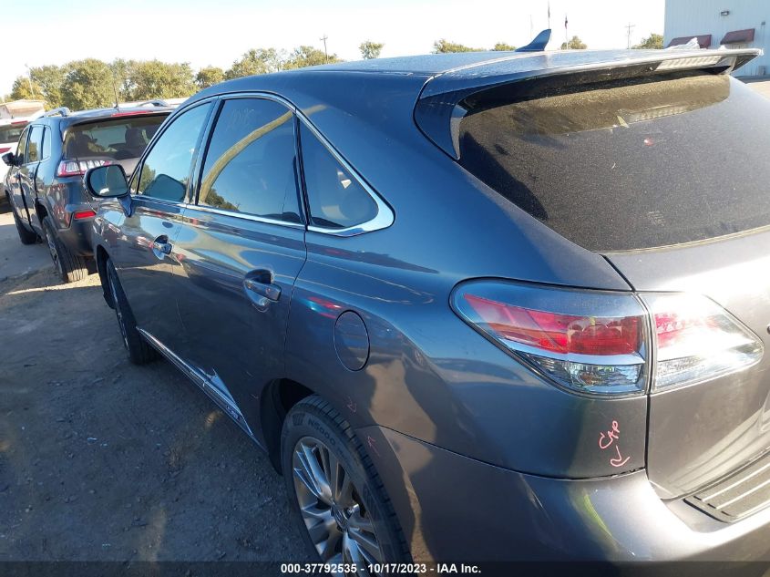 2013 LEXUS RX 450H JTJZB1BA7D2409116