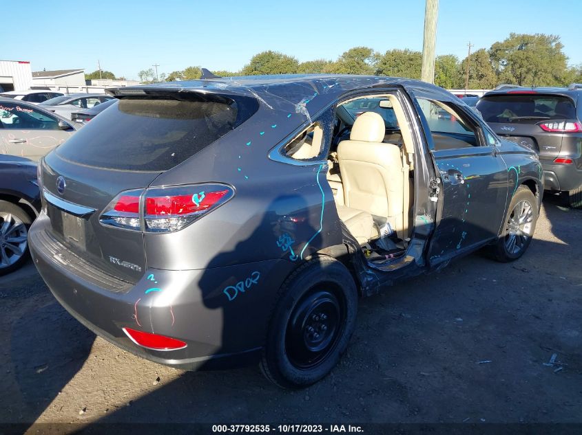 2013 LEXUS RX 450H JTJZB1BA7D2409116