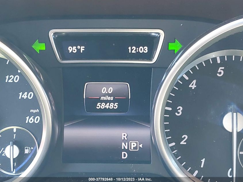 2015 MERCEDES-BENZ GL 550 4JGDF7DE0FA540638