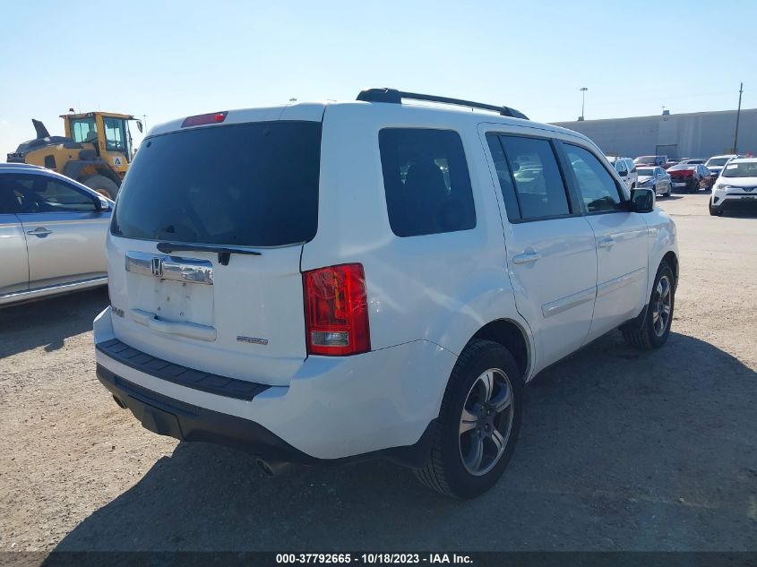 2015 HONDA PILOT SE - 5FNYF3H33FB007844