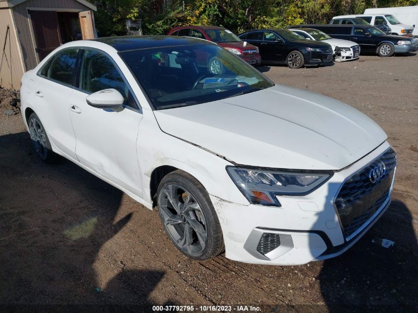 WAUGUDGY3NA026273 AUDI A3 SEDAN PREMIUM 2022