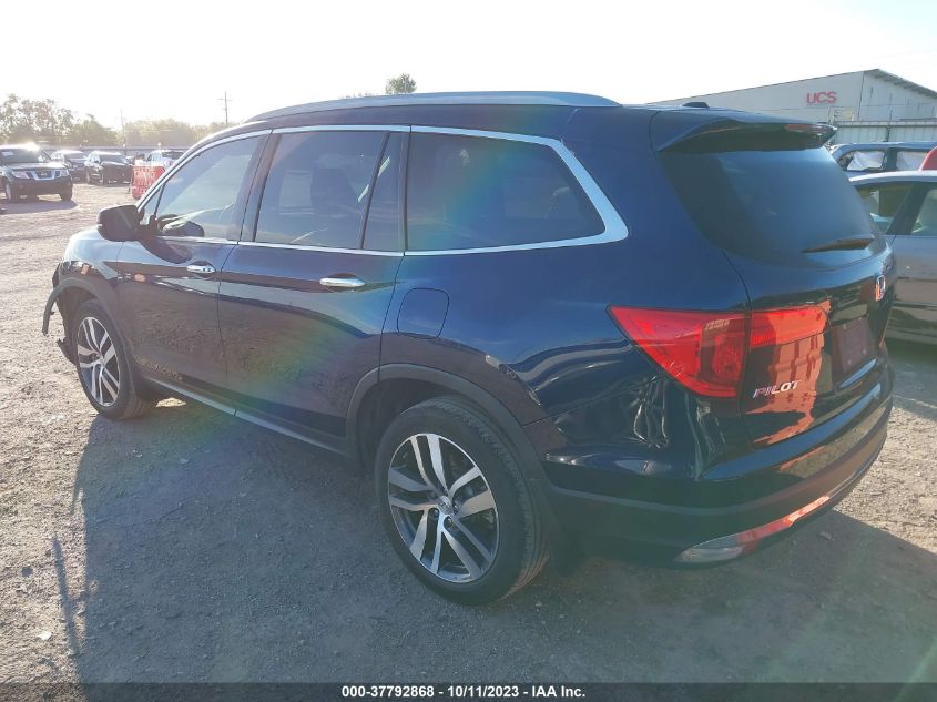 2017 HONDA PILOT TOURING - 5FNYF6H90HB085622