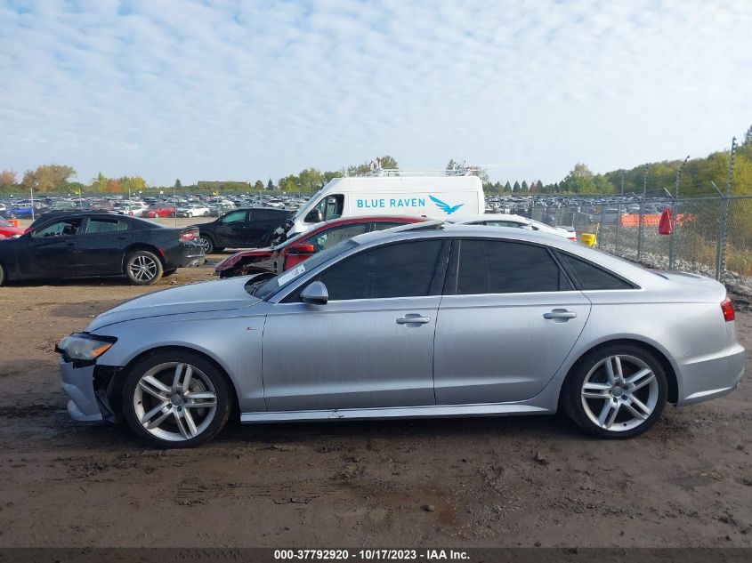 2016 AUDI A6 PREMIUM PLUS - WAUGFAFC1GN110294