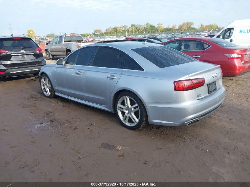 2016 AUDI A6 PREMIUM PLUS - WAUGFAFC1GN110294