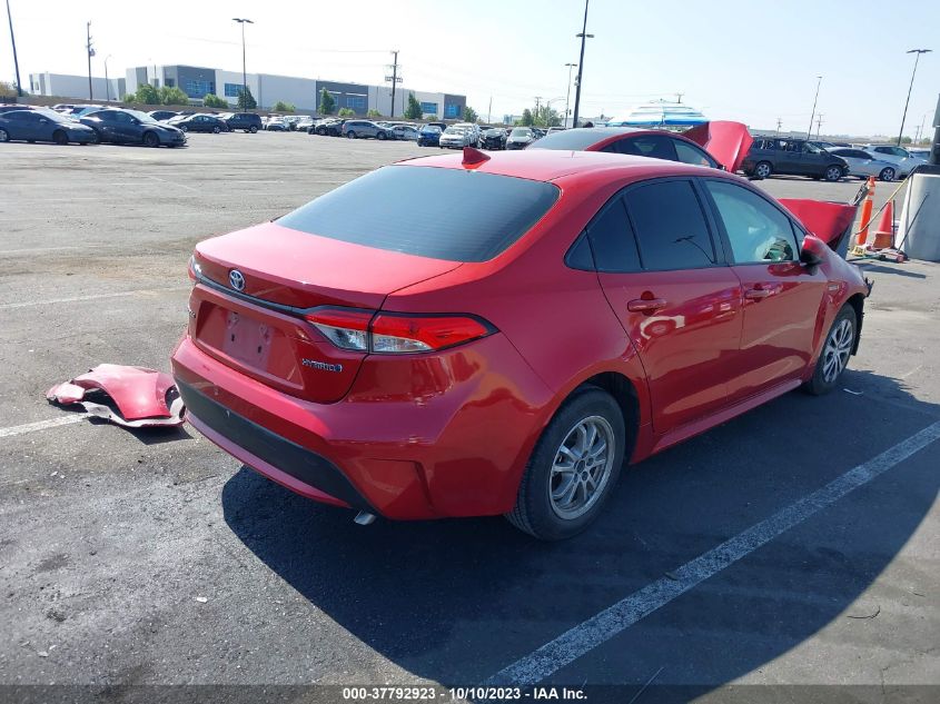 2020 TOYOTA COROLLA HYBRID LE - JTDEBRBE4LJ024376