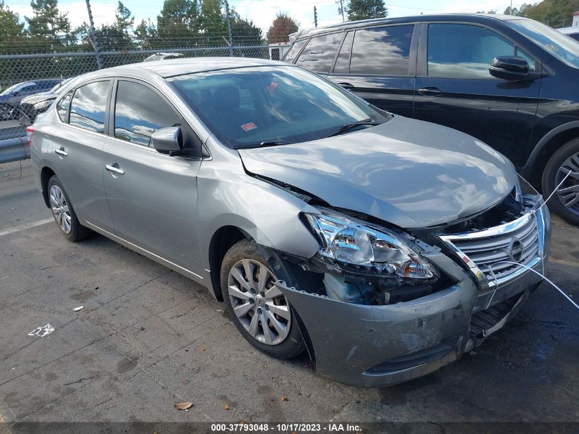 2014 NISSAN SENTRA S/SV/SR/SL - 3N1AB7AP2EL677700