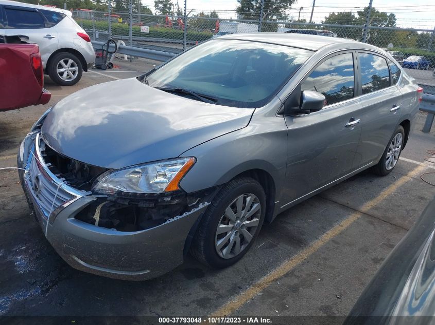 2014 NISSAN SENTRA S/SV/SR/SL - 3N1AB7AP2EL677700
