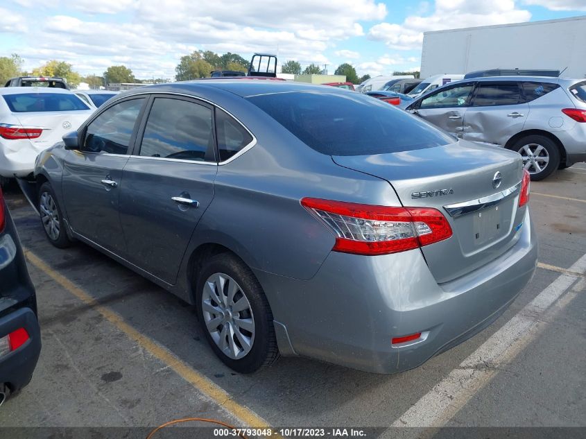 2014 NISSAN SENTRA S/SV/SR/SL - 3N1AB7AP2EL677700