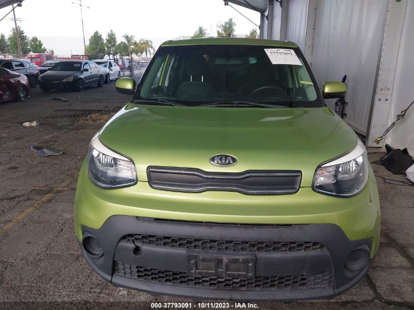 2018 KIA SOUL BASE - KNDJN2A26J7900685