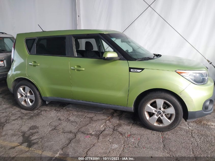 2018 KIA SOUL BASE - KNDJN2A26J7900685