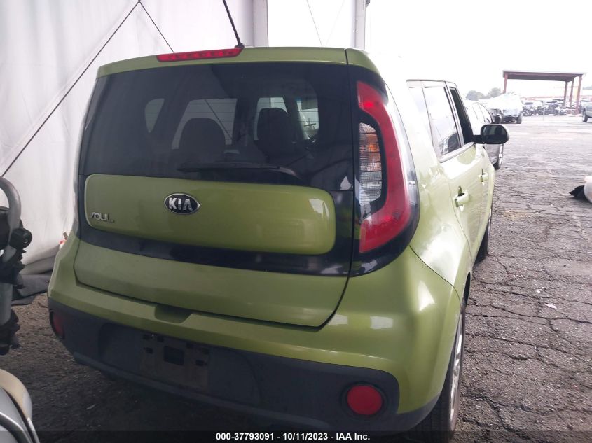 2018 KIA SOUL BASE - KNDJN2A26J7900685